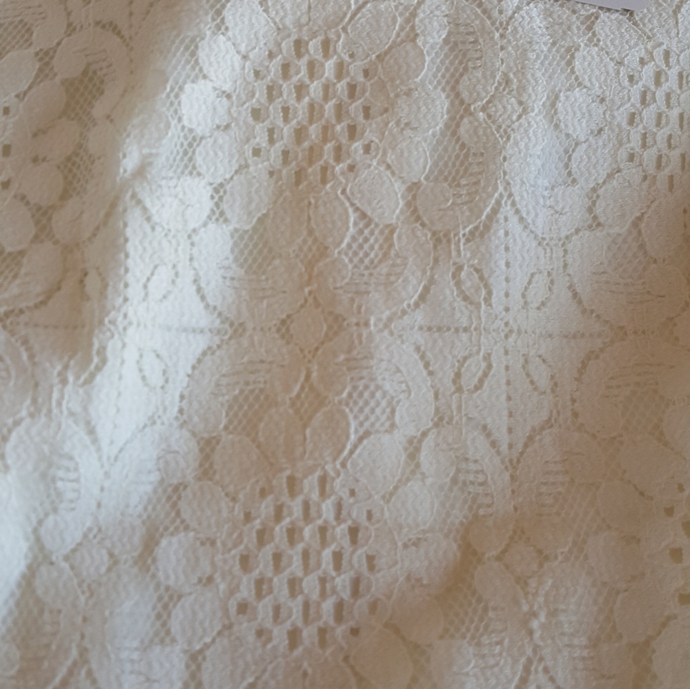 FOREVER 21 Cream Short dress - Picture 6 of 8